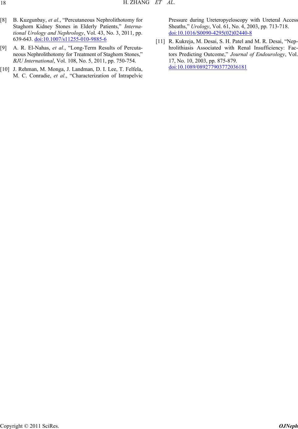 Serious Deterioration of Renal Function after Percutaneous ...