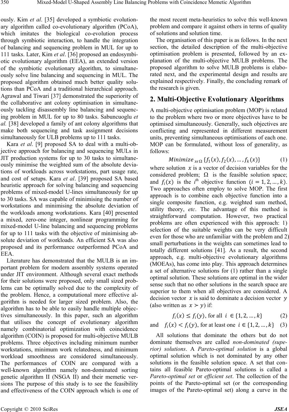 Mixed-Model U-Shaped Assembly Line Balancing Problems with Coincidence ...