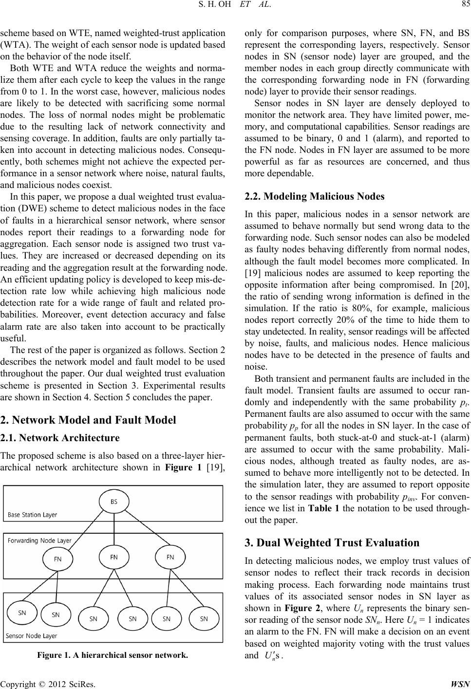 A Malicious and Malfunctioning Node Detection Scheme for Wireless ...