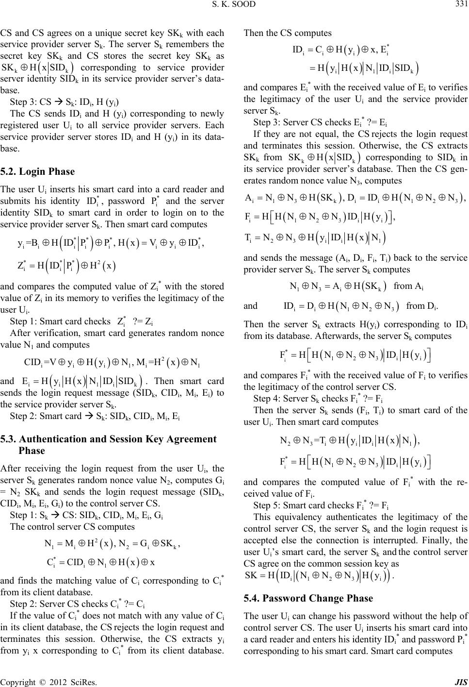 Dynamic Identity Based Authentication Protocol for Two-Server Architecture