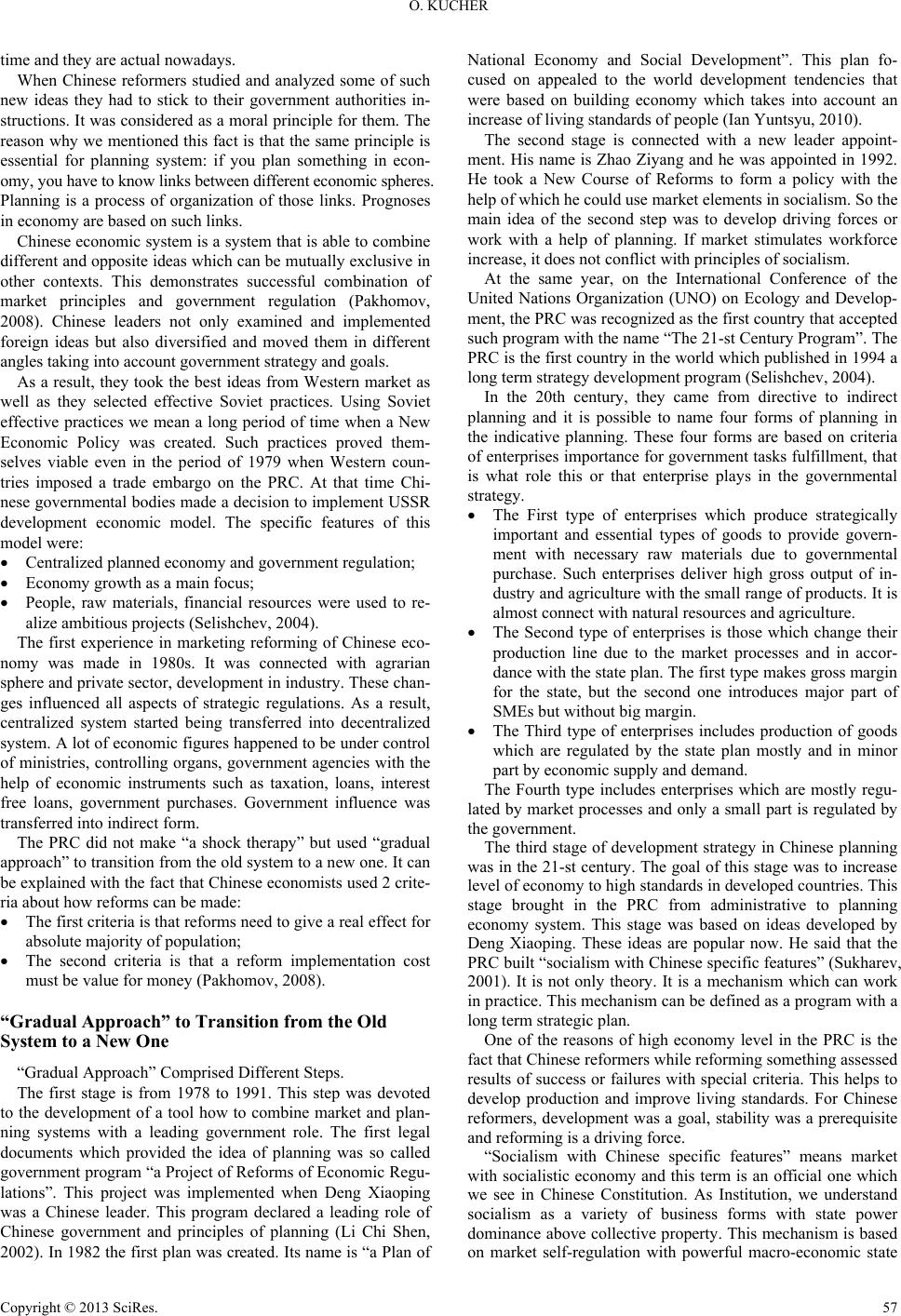 Legal Support of Planning in the PRC