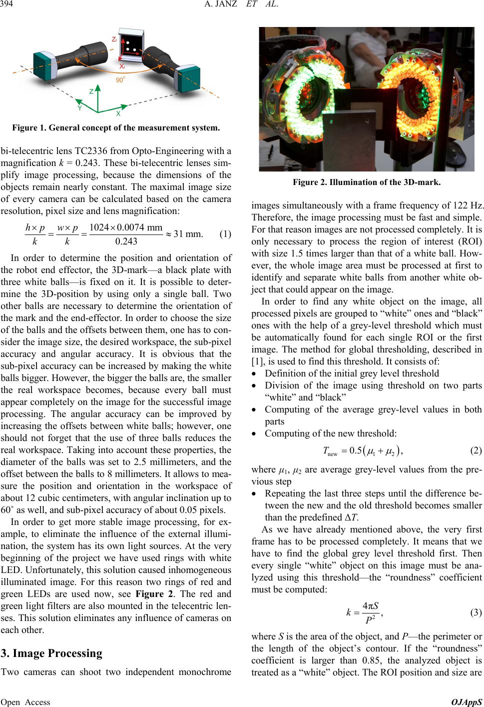 Position Determination of a Robot End-Effector Using a 6D-Measurement ...