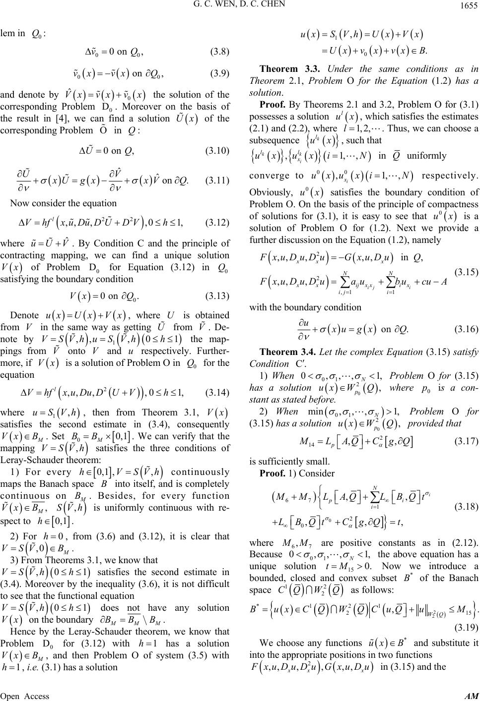 Boundary Value Problems for Nonlinear Elliptic Equations of Second ...