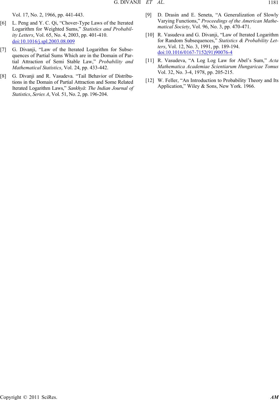 A Precise Asymptotic Behaviour of the Large Deviation Probabilities for ...