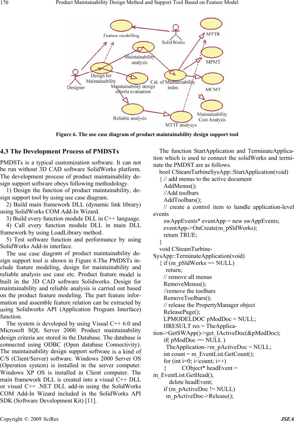 Product Maintainability Design Method and Support Tool Based on Feature ...